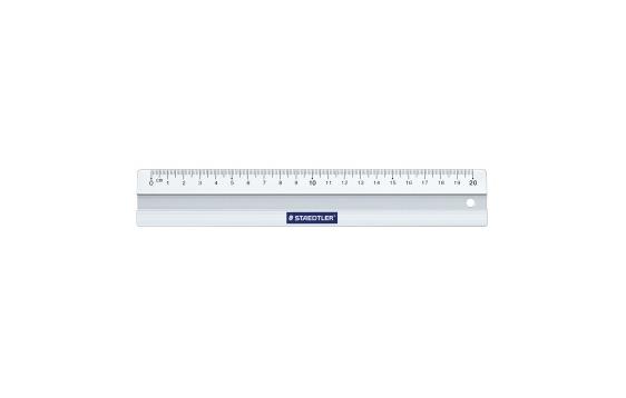 774531  563 20 Linjal STAEDTLER Mars aluminium 20cm 